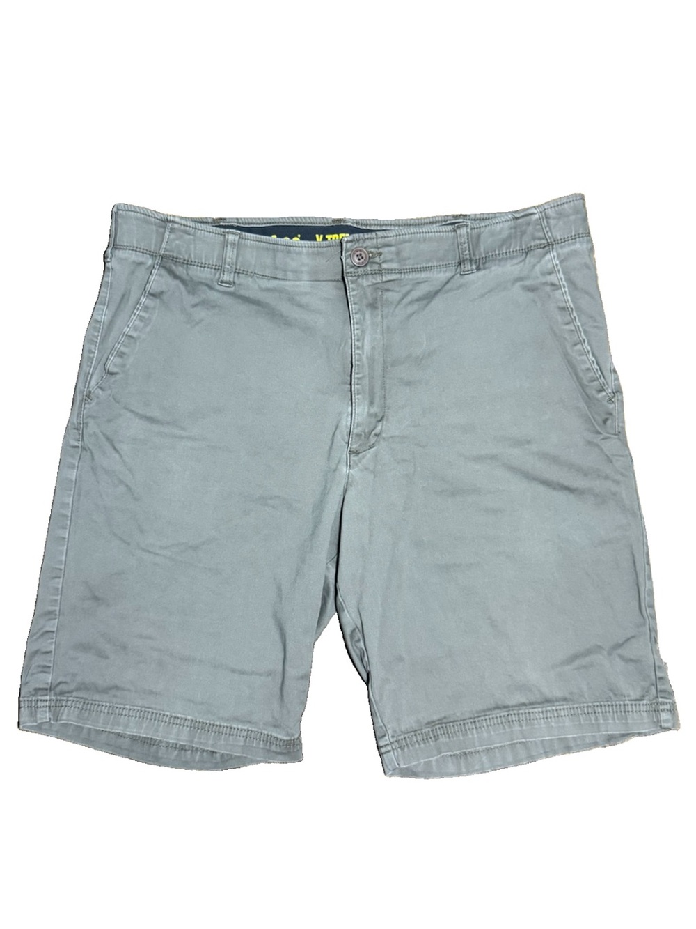 Men’s Lee Extreme Comfort Performance Stretch Shorts Gray Size 40 Motion